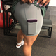 The shorts underneath have a pocket for your cellphone.